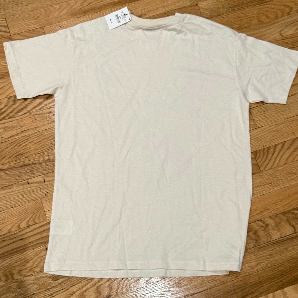 Cotton On Jaguar Cream Boyfriend Fit Graphic Fender Tee T-shirt Size 2XS NWT - Picture 3 of 4
